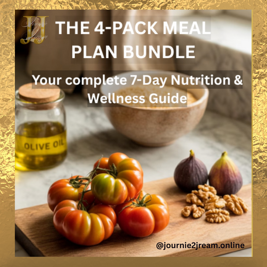 4-PACK MEAL PLAN BUNDLE (Vegan, Vegetarian, Keto, High Protein / Low Carbs Plans)