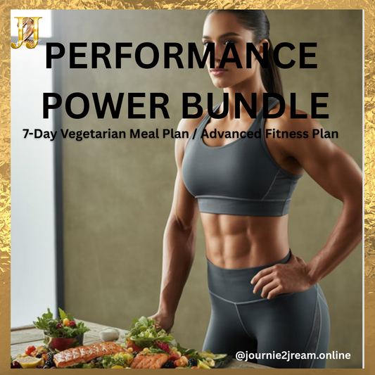 PERFORMANCE POWER BUNDLE (Vegetarian Meal Plan & Advanced Fitness Plan)