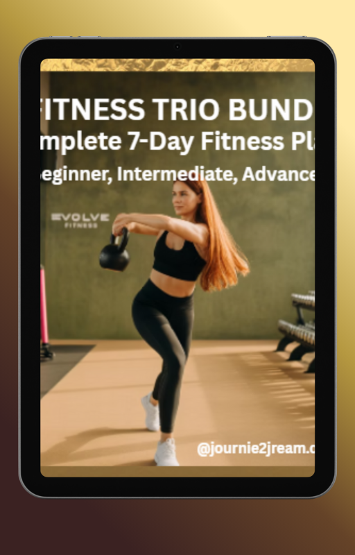 FITNESS TRIO BUNDLE 7-Day Whole Body Workout (Beginner + Intermediate + Advanced)